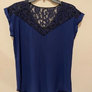 🍂Express Navy blue blouse